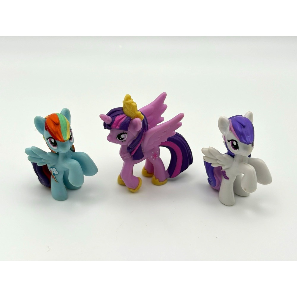 My Little Pony Lot Rainbow Dash, Princess Twilight Sparkle, Sugar Grape